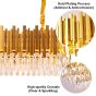 SE21-14-8 IMPERIAL GOLD 80*30*120cm E14*8  2 YEARS WARRANTY HOMELIGHTING 77-51206