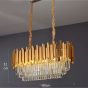 SE21-14-8 IMPERIAL GOLD 80*30*120cm E14*8  2 YEARS WARRANTY HOMELIGHTING 77-51206