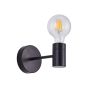 SE21-BL-16-GR1 ADEPT BLACK WALL LAMP BLACK METAL GRID+ HOMELIGHTING 77-8314