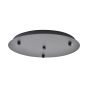 SE21-BL-4-3BL ADEPT TUBE Black Pendant+ HOMELIGHTING 77-8480