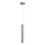 SE21-NM-5-NM2 ADEPT TUBE NICKEL MAT Nickel Matt Pendant+ HOMELIGHTING 77-8661
