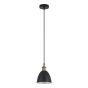 SE21-BR-10-MS2 MAGNUM BRONZE Black Metal Shade Pendant+ HOMELIGHTING 77-8767