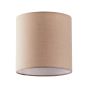 SE21-BL-4-4BL-SH123 ADEPT FLEX Black Pendant White, Grey, Brown Fabric Shade+ HOMELIGHTING 77-8917