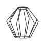 SE21-BL-B10-BL3-GR12 ADEPT FLEX Black Metal Grid Pendant+ HOMELIGHTING 77-8954