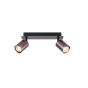 ΣΠΟΤ ΑΛΟΥΜΙΝΙΟ 2ΦΩΤΟ 2XGU10 Max 7W 250X120mm ΓΚΡΙ ARTE ILLUMINA LUXY Eurolamp 145-25266