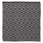 Trellis 60x60 black πατάκι μπάνιου Sealskin  800107