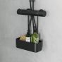 Tiger 2-Store Ράφι κρεμαστό για Βρύση Ντους 25 cm Black 800376 800376