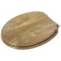 Tiger Hetta Καπάκι Λεκάνης MDF Brown 800589 800589