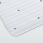 Ribb Αντιολισθητικό Πατάκι 55x55cm White with Black Hook Sealskin 800620