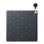 Ribb Αντιολισθητικό Πατάκι 55x55cm Anthracite with Black Hook Sealskin 800621