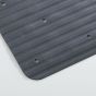Ribb Αντιολισθητικό Πατάκι 55x55cm Anthracite with Black Hook Sealskin 800621