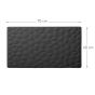 Jade Αντιολισθητικό Πατάκι 40x70cm Grey Sealskin 800628