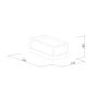 it-Lighting Zar Outdoor Wall Lamp Black 1xE27 D:100x145x245mm 80205614