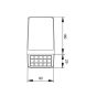 it-Lighting Annecy LED 2W 2700K | 6500K Solar Outdoor Wall Lamp Black D:160x82x29 mm 80206910S