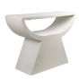 ΚΟΝΣΟΛΑ MDF ΛΕΥΚΗ 111x36x80cm Eurolamp 810-00238