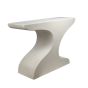 ΚΟΝΣΟΛΑ MDF ΛΕΥΚΗ 120x36x81cm Eurolamp 810-00239