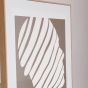 ΠΙΝΑΚΑΣ ΚΑΜΒΑΣ ΠΡΟΣΩΠΟ ΚΑΦΕ - ΜΠΕΖ 50x3x70cm Eurolamp 812-10011