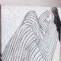 ΠΙΝΑΚΑΣ ΚΑΜΒΑΣ ΓΥΝΑΙΚΑ ΛΕΥΚΟΣ - ΜΑΥΡΟΣ 60x3.8x90cm Eurolamp 812-20018