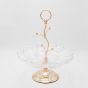 ΟΡΝΤΕΡΒΙΕΡΑ ΜΕΤΑΛΛΙΚΗ ΜΕ ΓΥΑΛΙ ΧΡΥΣΗ 33x38.5cm Eurolamp 819-00260