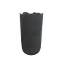ΒΑΖΟ ΚΕΡΑΜΙΚΟ ΜΑΥΡΟ 18x18x33cm Eurolamp 819-01853