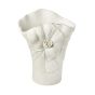 ΒΑΖΟ ΠΟΛΥΡΕΖΙΝ ΥΠΟΛΕΥΚΟ - ΧΡΥΣΟ 28.5x23.5x34.5cm Eurolamp 819-02609