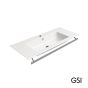 ΝΙΠΤΗΡΑΣ PURA 102x46 (1 οπή+2 προχ.) GSI WHITE 8886-300