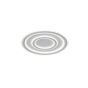 ΠΛΑΦΟΝΙΕΡΑ ΜΕΤΑΛΛΟ-ΠΛΑΣΤΙΚΟ LED 60W 3840Lm 3CCT(3000-4000-6500K) Φ510X60mm ΛΕΥΚΟ ARTE ILLUMINA MOTIVO Eurolamp 144-51034