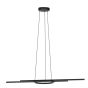 Φωτιστικό Κρεμαστό L1160xH1100mm Led Tunable 2x8w +3x2,7w 2160lm Μαύρο Eglo Zilerrio-Z 900398