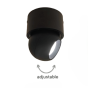 InLight Φωτιστικό Σποτ Οροφής LED 7W, 3000K, Μαύρο D:8x10cm9097-Black