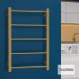 ΘΕΡΜ. ΠΕΤΣ/ΣΤΡΑ DRY 55x50 18W BRUSHED FINISH MP0270
