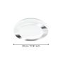 Eglo Carpi Στρογγυλό Εξωτερικό LED Panel Ισχύος 11W με Θερμό Λευκό Φως Διαμέτρου 30εκ. 95282