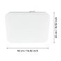 Eglo Frania Τετράγωνο Εξωτερικό LED Panel Ισχύος 33.5W με Θερμό Λευκό Φως 43x43εκ. 97876