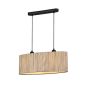 ΦΩΤΙΣΤΙΚΟ ΚΡΕΜΑΣΤΟ PAMPAS 2ΦΩΤΟ 2XE27 Max 15W Φ580X1290mm ΜΠΕΖ ARTE ILLUMINA AENON Eurolamp 144-31030