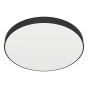 Πλαφόν Οροφής Μαύρο Ø40cm Led 24w 2700-6500K 2300lm Τηλεχειριστήριο Eglo Zubieta-A 98895
