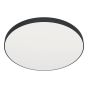 Πλαφόν Οροφής Μαύρο Ø60cm Led 36w 2700-6500K 3900lm Τηλεχειριστήριο Eglo Zubieta-A 98896