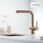 ΜΠΑΤ.ΝΕΡΟΧ.APELL INOX PVD COPPER (RAME) AP6030-222