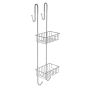 Κρεμαστή Ραφιέρα Stainless Steel Chrome 18x17x70cm AWD02081423 AWD02081423