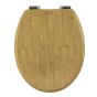 Καπάκι Λεκάνης BAMBOO από MDF Φυσικό 37.3x45.5x5.7cm AWD02181598  AWD02181598