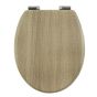 Καπάκι Λεκάνης NATUR από MDF Φυσικό 37x45.7x5.8cm AWD02181702 AWD02181702