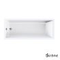 Μπανιέρα Ακρυλική CLARISSA 130x70 Sirene White CLA13070