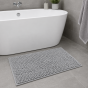 Πατάκι Μπάνιου Chenille 45x70cm Γκρι MRShome DC-023002