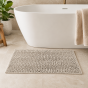Πατάκι Μπάνιου Chenille 45x70cm Μπεζ MRShome  DC-023003