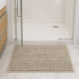 Πατάκι Μπάνιου Chenille 45x70cm Μπεζ MRShome  DC-023003