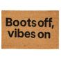 Πατάκι Εισόδου 40x60cm ''Boots off, vibes on'' MRShome DF-0006003