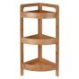 Γωνιακή Ραφιέρα Μπάνιου με 3 Ράφια από Bamboo natural MRShome DF-0056000