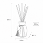 Αρωματικό Χώρου με Sticks 500ml Amber & Sandalwood MRShome DF-0079001