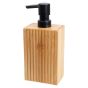 Δοχείο Κρεμοσάπουνου από Bamboo με Αντλία από ABS 8.5x6.6x17.5cm MRShome  DF-0085000