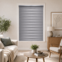 Double Ρόλερ Ρυθμιζόμενης Σκίασης 140x230cm Γκρι MRShome DRD-GR140230