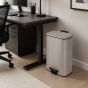 Κάδος Soft Close Μεταλλικός 30L Μπεζ Ματ 36.5x25x54cm MRShome  DS-8848000