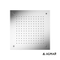 Κεφαλή Ντουζ Εντοιχισμού Οροφής Temptation 38x38, Almar Inox Chrome E044228-100